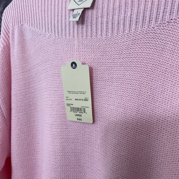 St. John’s Bay slightly distressed sweater Size LARGE NEW - Picture 2 of 4